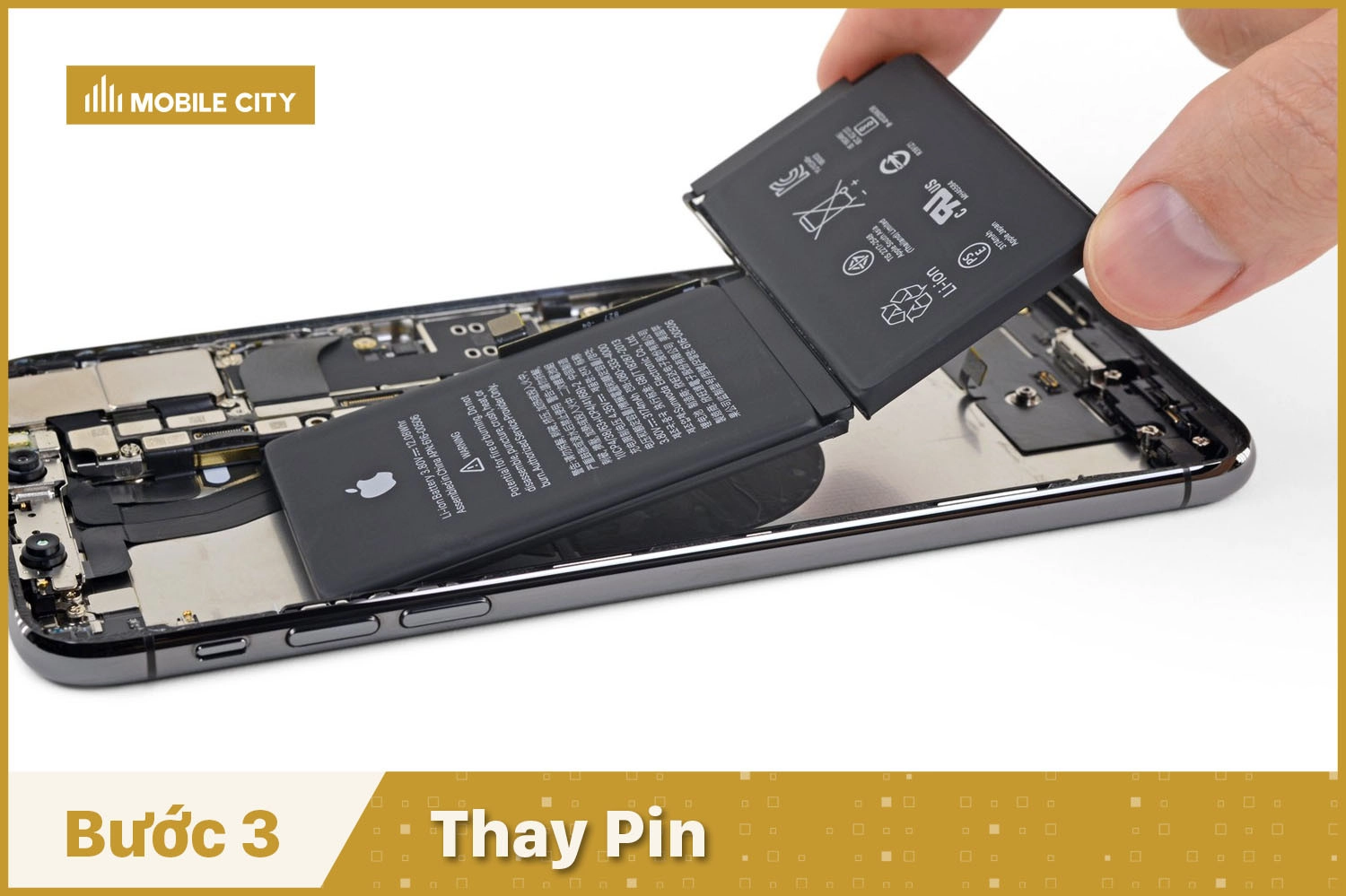 Thay Pin cho iPhone Xs Max